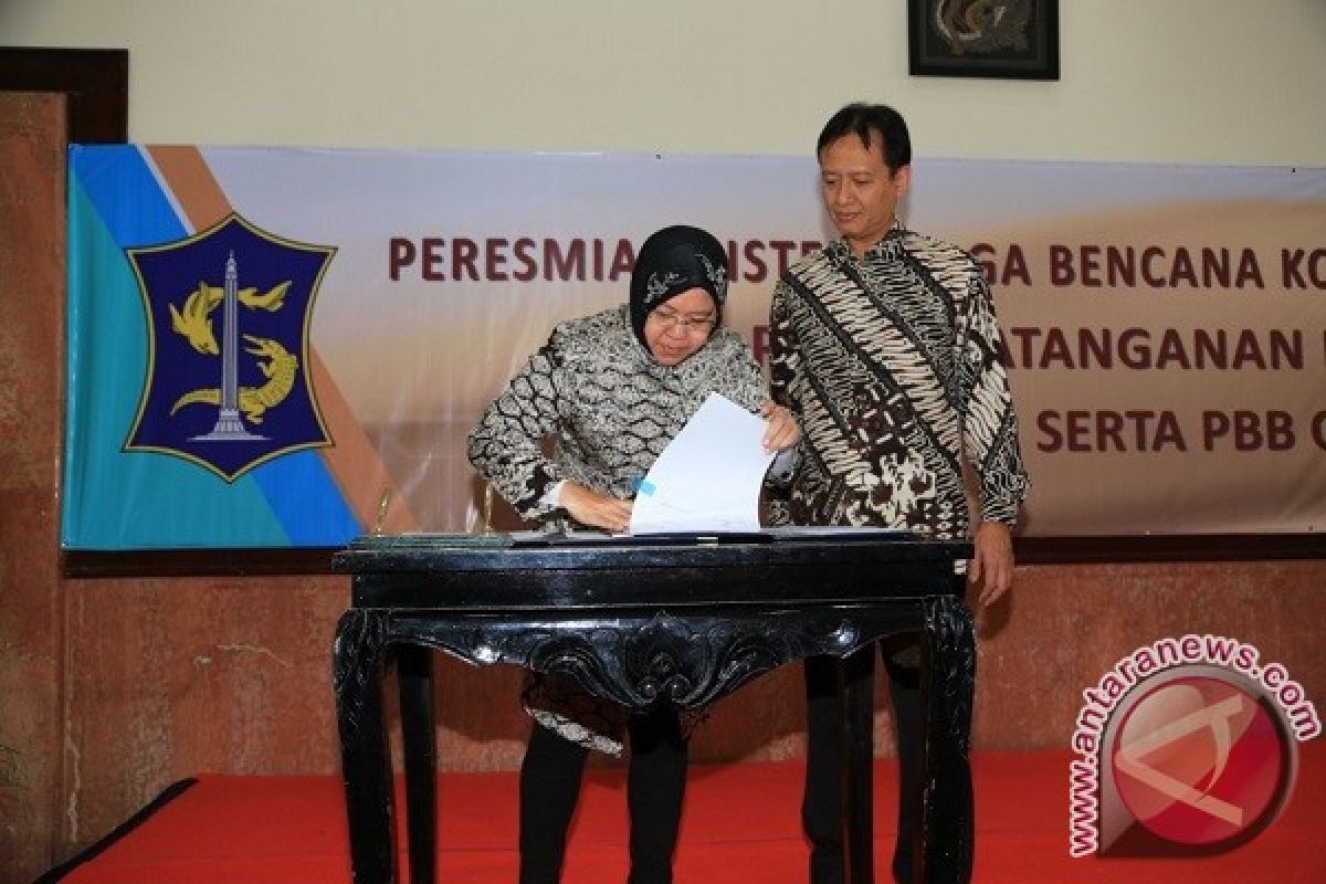 Nomor Darurat Siaga Bencana 112 Surabaya Diresmikan