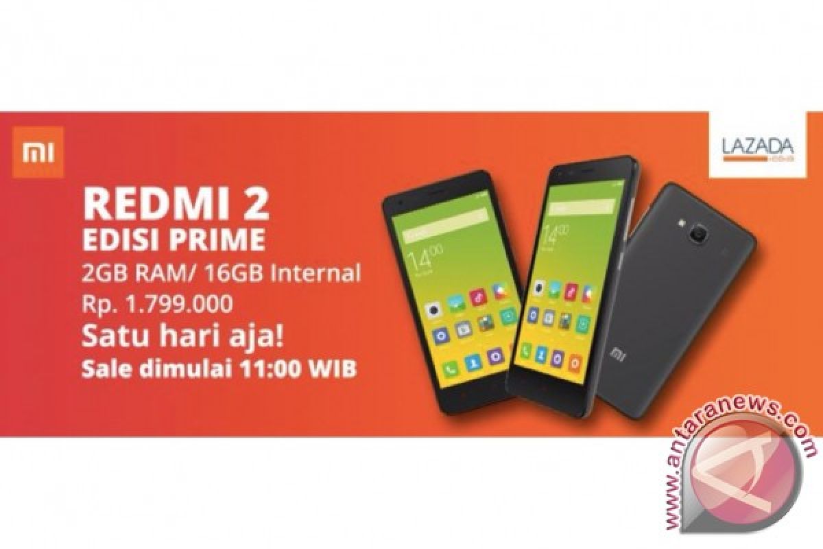 Flash sale Redmi 2 Prime dibuka besok