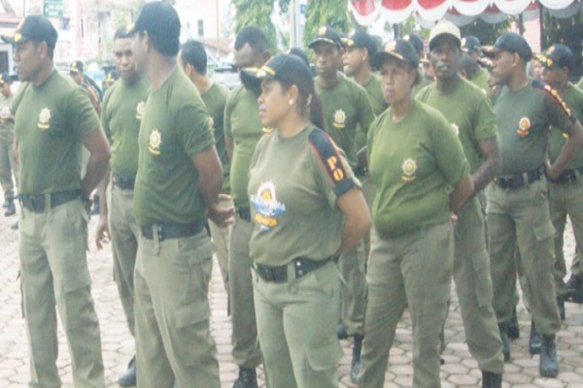 Satpol PP Papua ikuti Jamnas Palembang