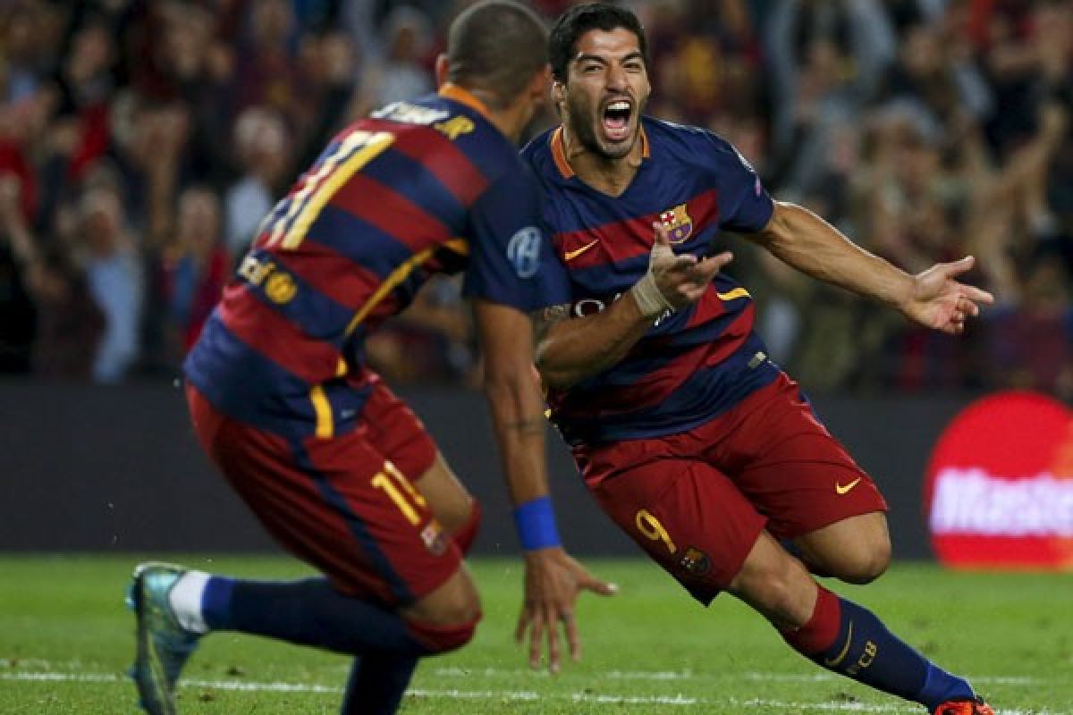 Hattrick Suarez antar Barcelona ke final Piala Dunia Klub