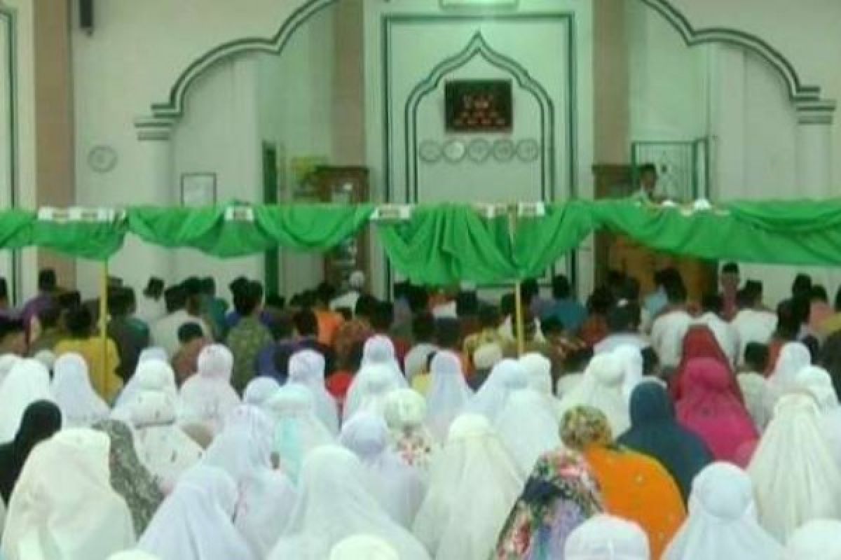 Warga Muhammadiyah Rohil Gelar Sholat Idul Adha