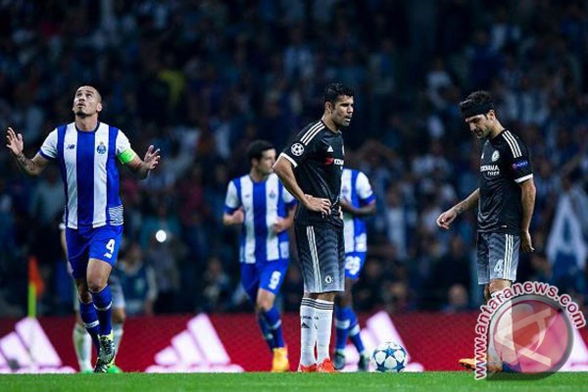 Chelsea telan kekalahan saat Mourinho kembali ke markas Porto