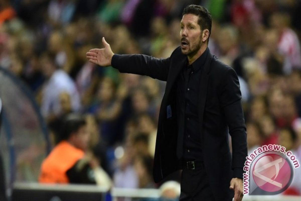 LIGA CHAMPIONS - Simeone peringatkan Atletico jaga momentum kemenangan