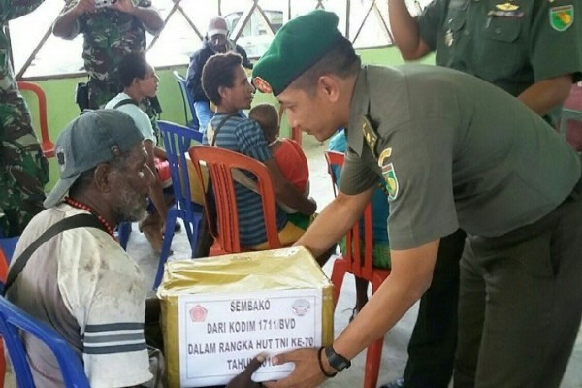 Kodim Boven Digoel gelar pengobatan massal