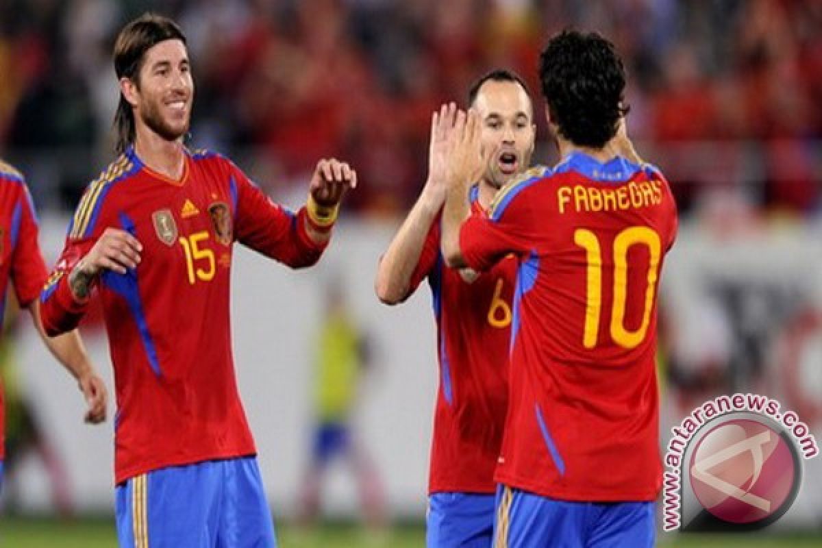 Spanyol Naik Peringkat FIFA