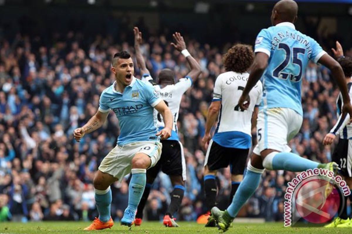 Aguero cetak lima gol ketika City hancurkan Newcastle