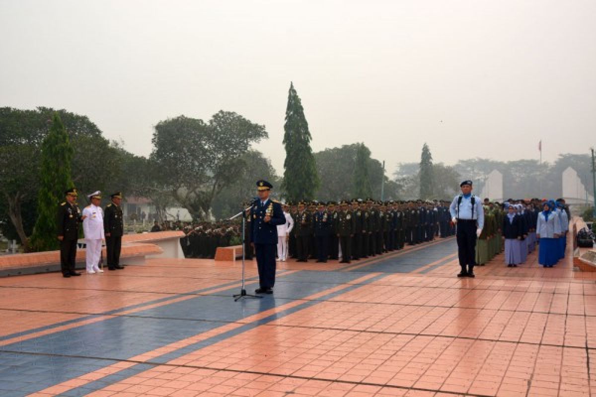 Kodam XII/TPR Ziarah TMP Dharma Patria Jaya 