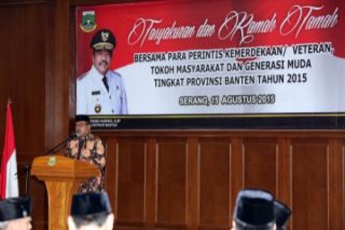 Pemprov Banten Diminta Abadikan Tokoh Pendiri Provinsi