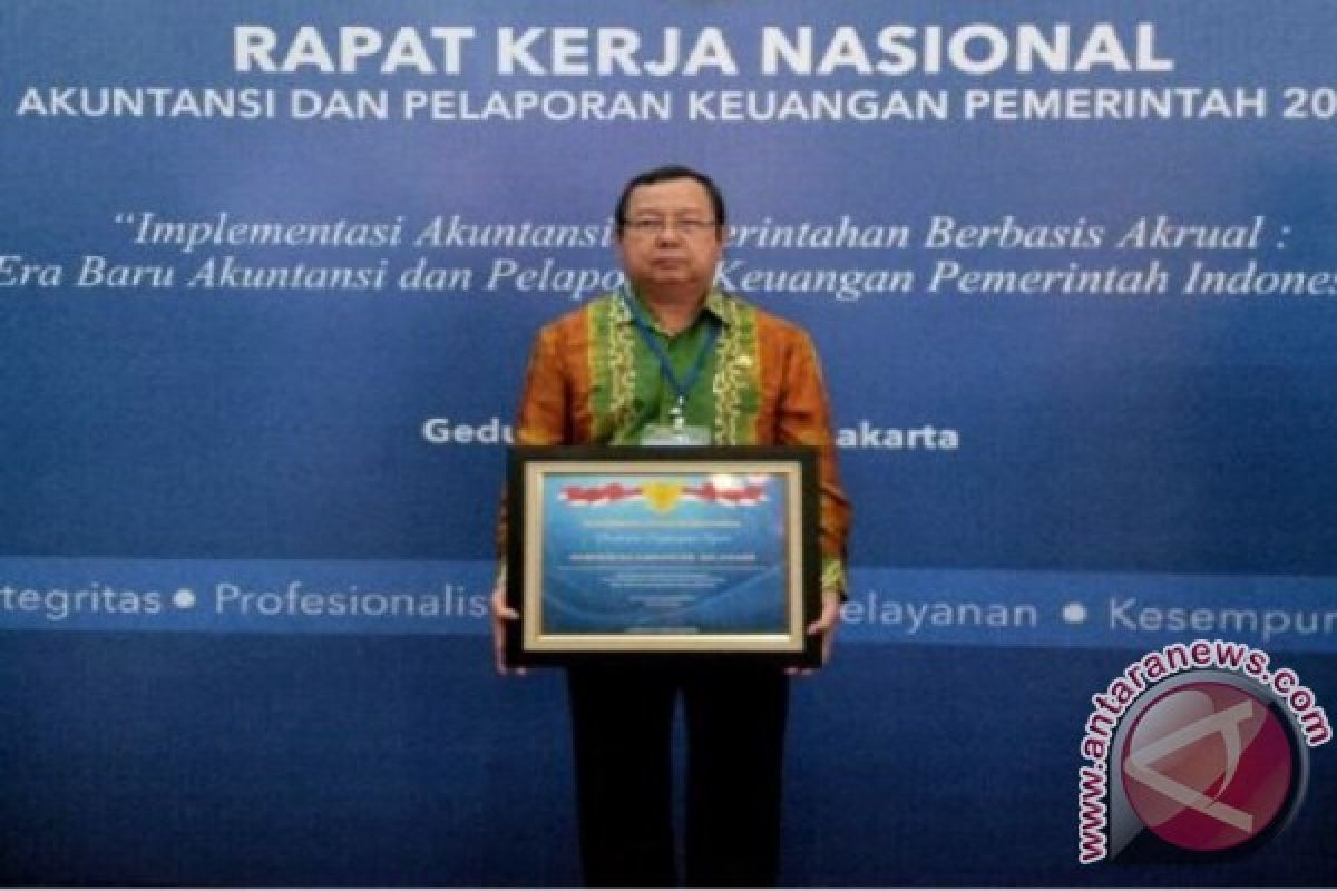 Pemerintah Kabupaten Balangan Terima Penghargaan WTP