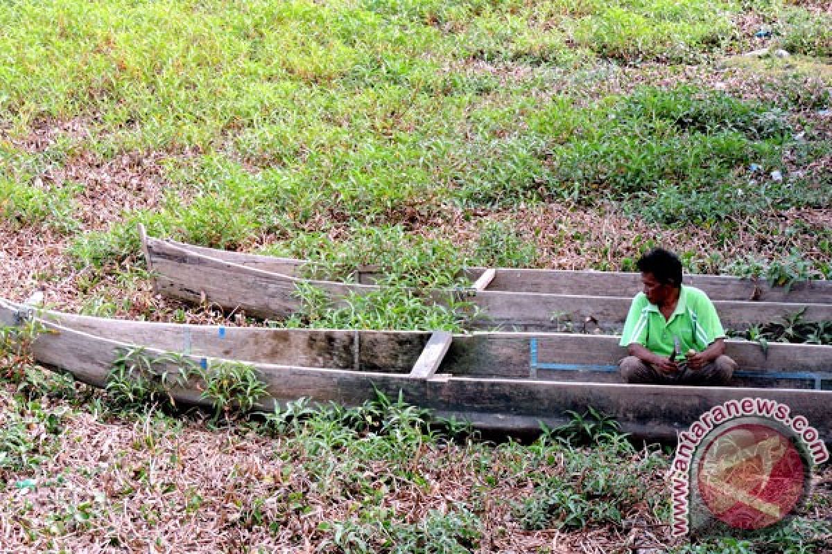 Sebagian area Danau Limboto mulai berubah fungsi