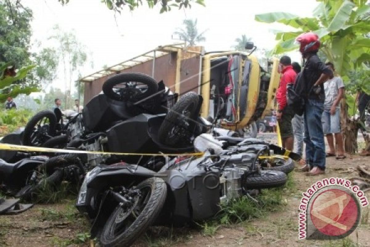 Tabrakan bus di Aceh Utara dua orang meninggal