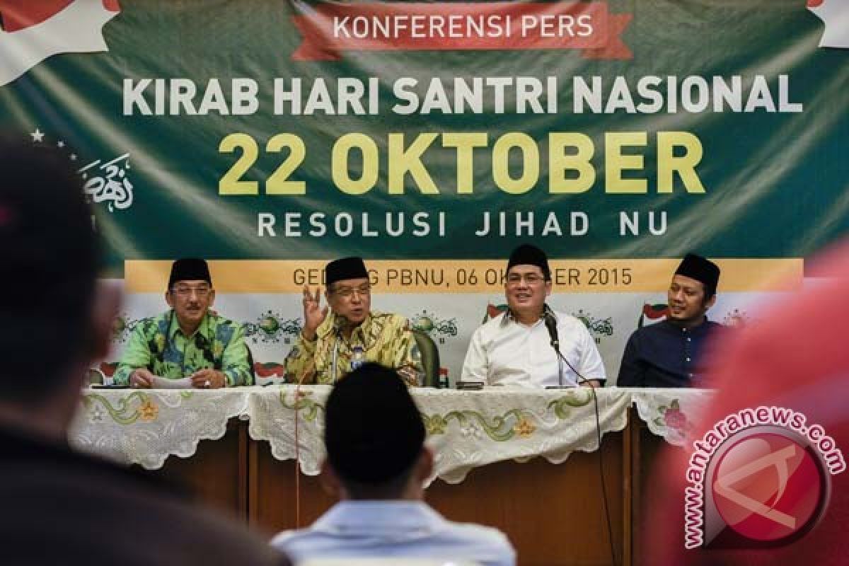 Said Aqil-Gus Ipul lepas kirab Hari Santri