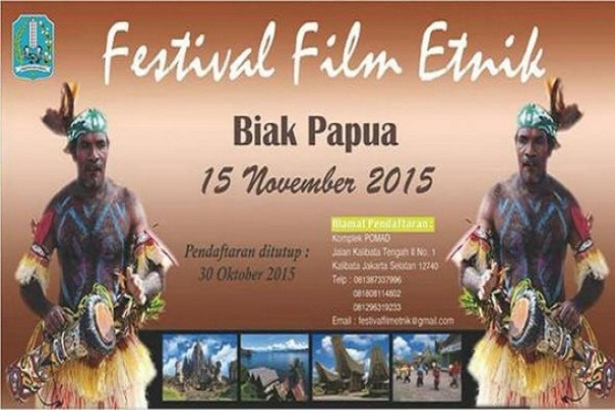 Biak tuan rumah Festival Film Etnik Papua