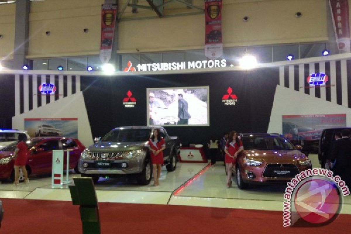 Jajaran produk unggulan Mitsubishi mejeng di POMA