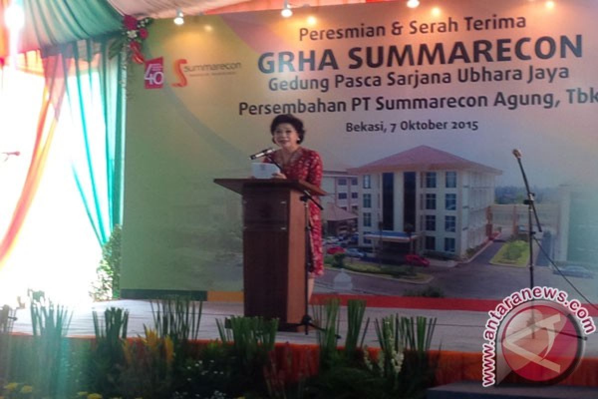 Summarecon Bekasi Serahkan Bantuan Gedung Rektorat Ubara 