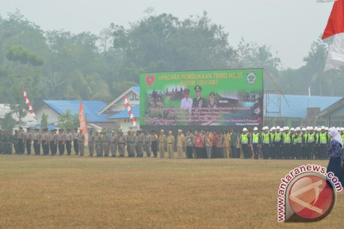 TMMD Ke 95 Di Balangan Resmi Dimulai