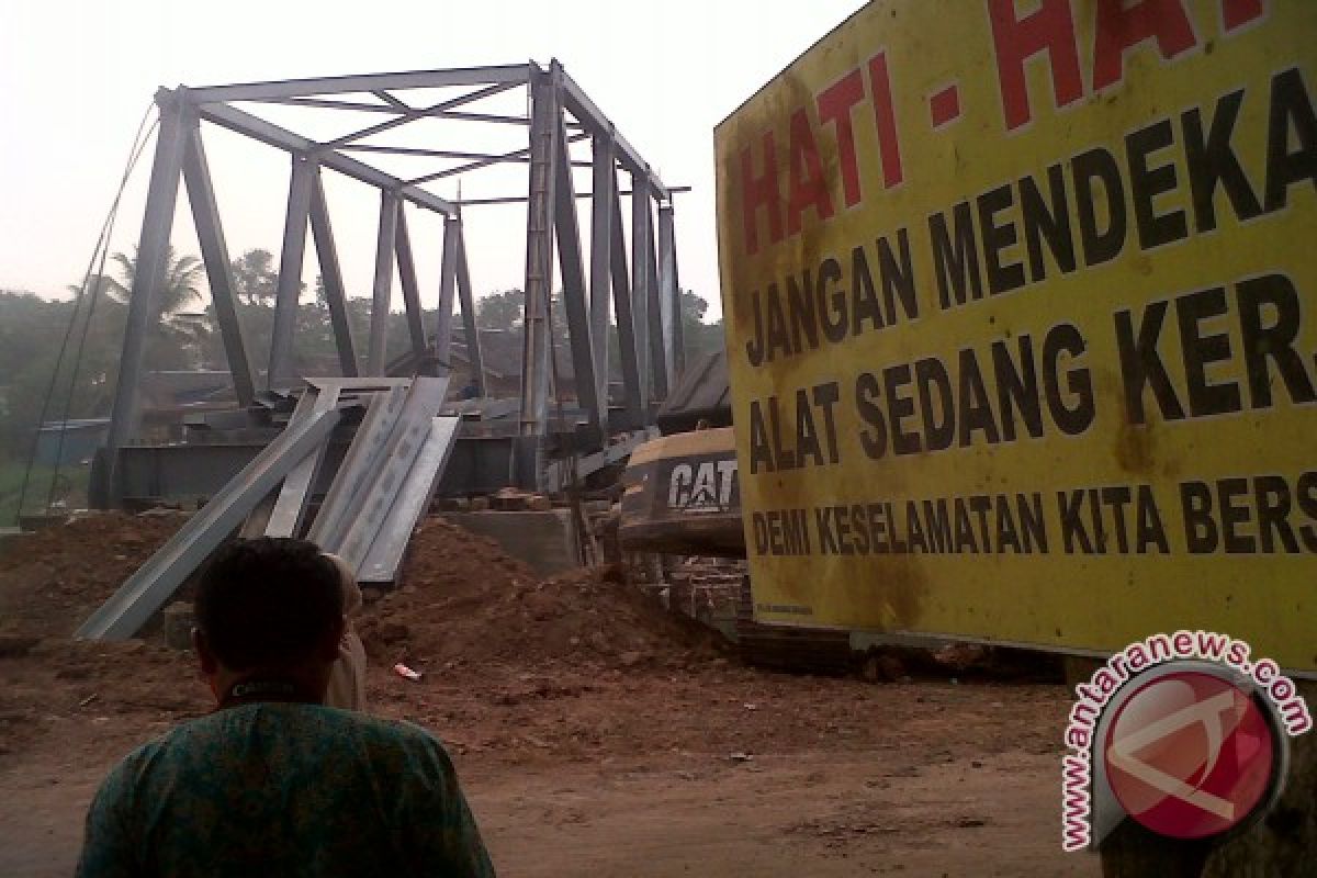 DPRD Banjarmasin Sidak Dua Jembatan Belum Selesai