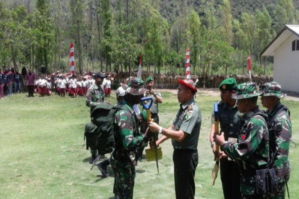 TMMD di Pulau Yapen prioritaskan bangun rumah warga Poom 