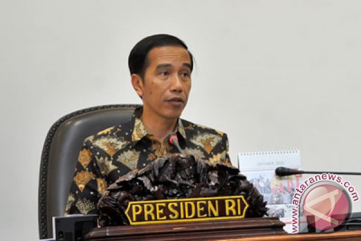 Presiden Jokowi berharap semua bandara terhubung dengan kereta api