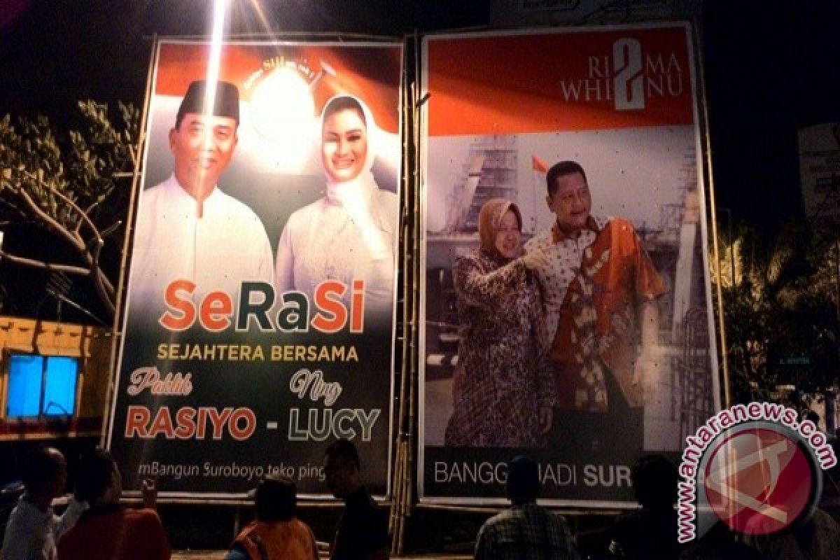 Baliho Cawali-Cawawali Surabaya Dipasang di 10 Tiitik