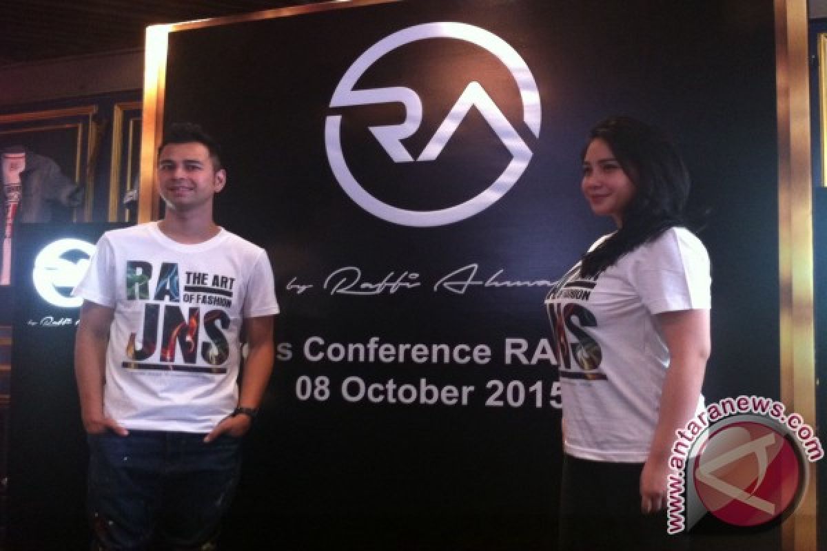 Raffi Ahmad terjun ke bisnis pakaian 