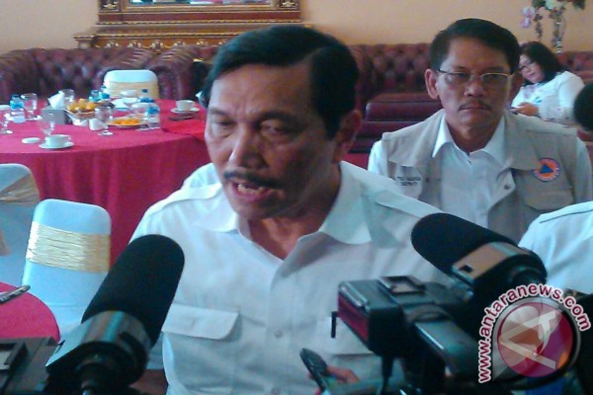 Luhut: "crisis center" keamanan negara akan segera dibentuk