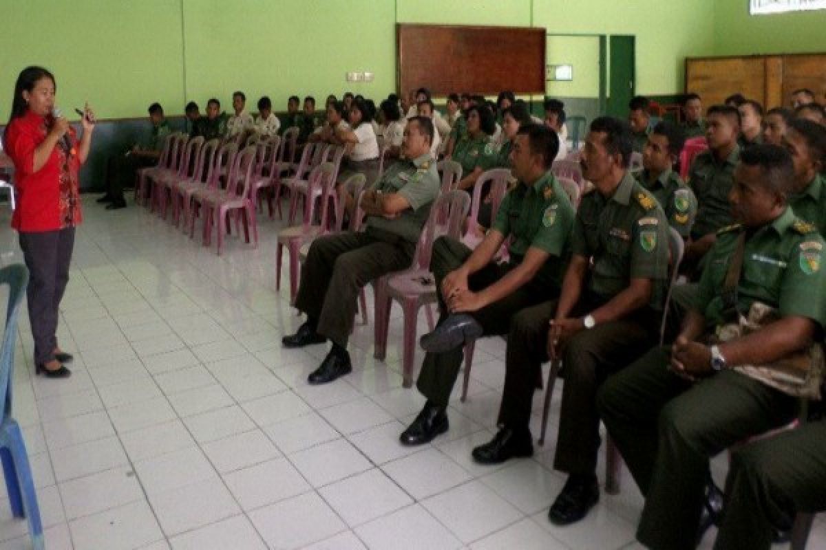 Kesdam Cenderawasih dan BNN Papua gelar penyuluhan bahaya narkoba