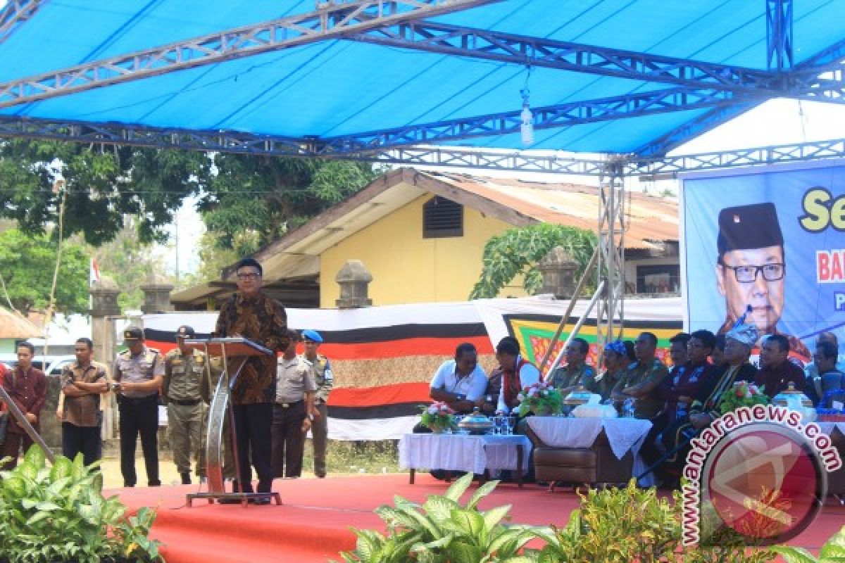 Mendagri Resmikan PLTAL Di Buton Selatan