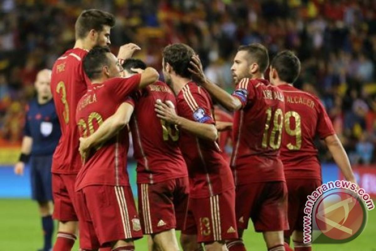 Spanyol dan Swiss Lolos ke Piala Eropa 2016