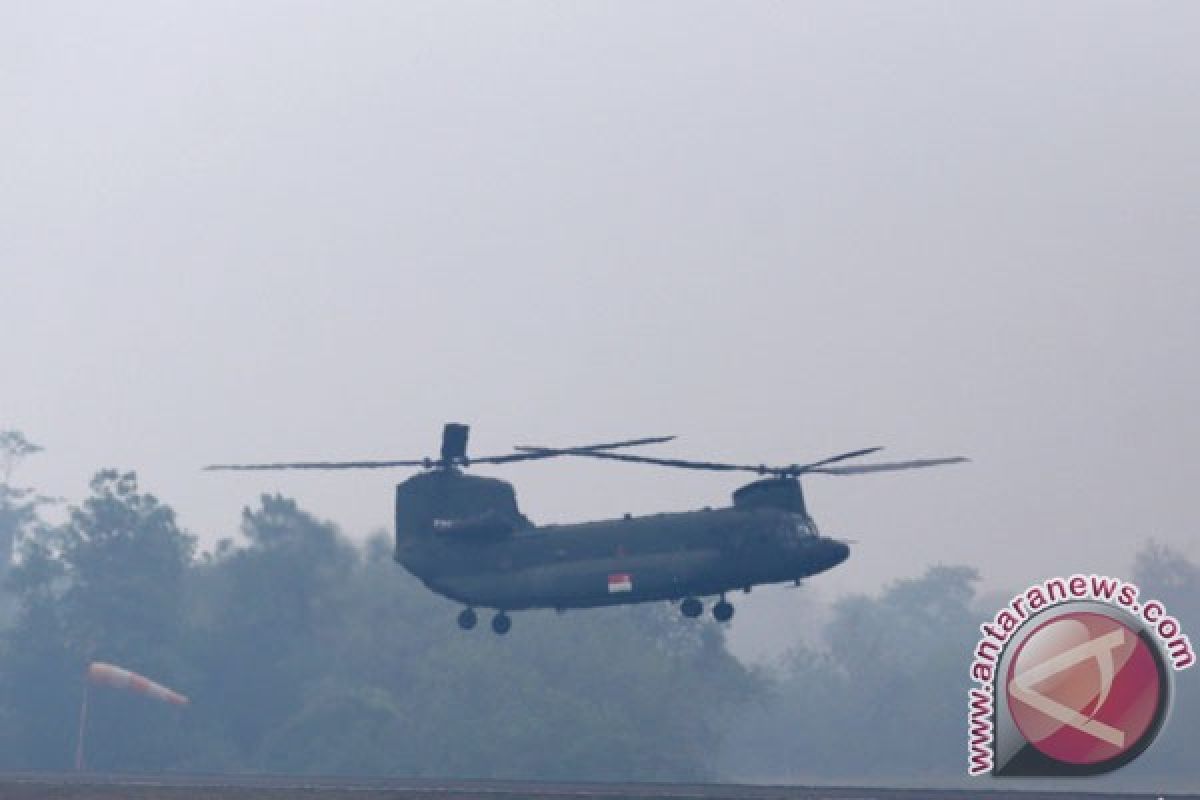 Singapura kirim Chinook untuk bantu perangi asap