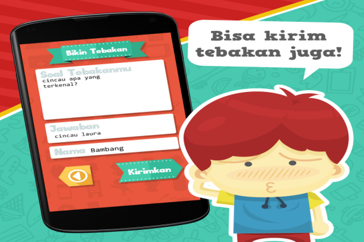 Game "Tebakan Garing" libatkan pengguna sumbang ide