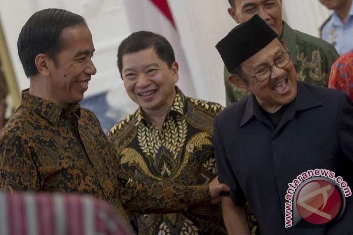 Presiden Jokowi hadiri syukuran ultah Habibie