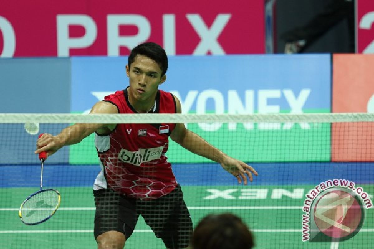 Jonatan tembus perempat final Korea Terbuka