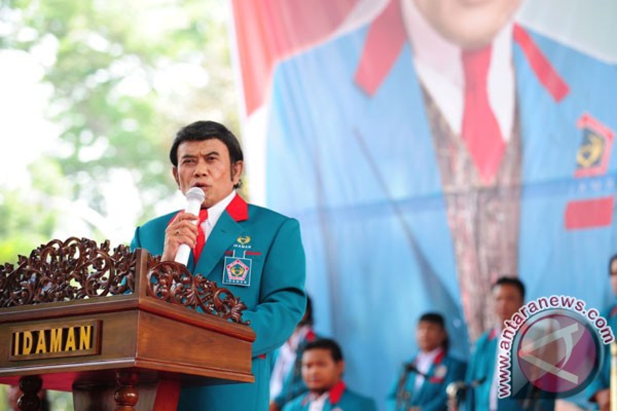 Rhoma Irama lantik pengurus Partai Idaman