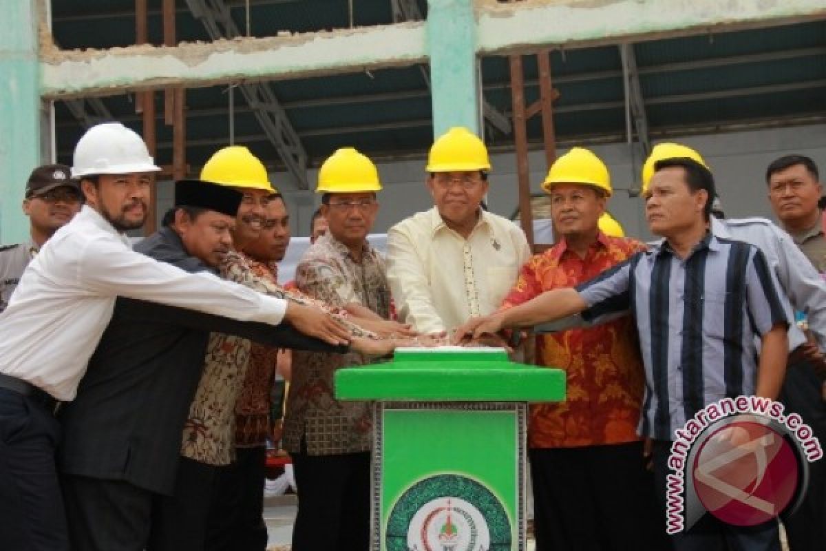 Pembangunan Masjid Nurul Ittihad Bontang Dimulai