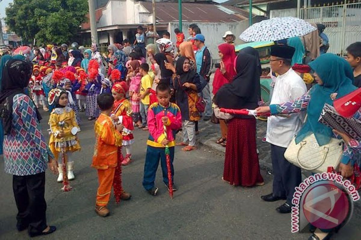 1.000 bocah Rejanglebong gelar pawai 1 Muharram