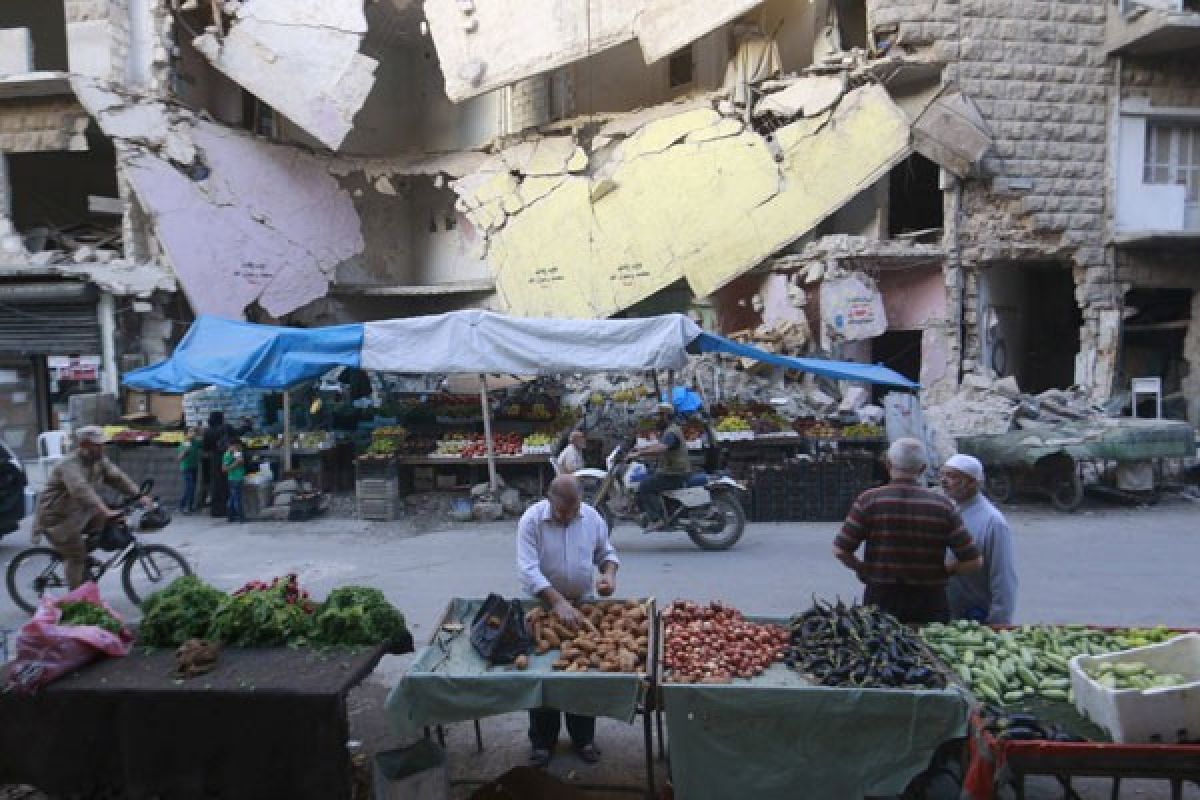 Warga Suriah nikmati damai sementara selama Idul Adha