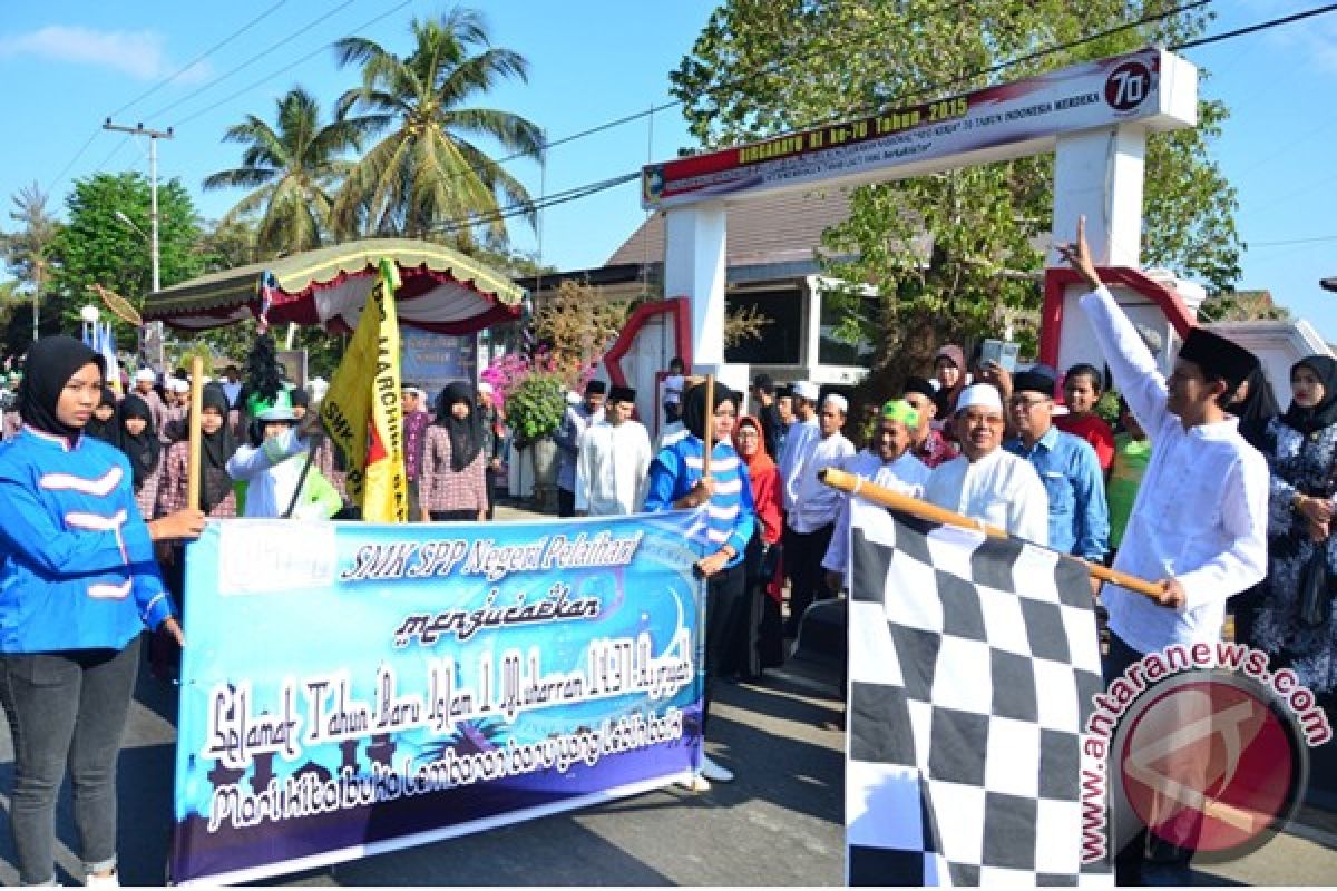 Bupati Lepas Peserta Pawai 1 Muharram 