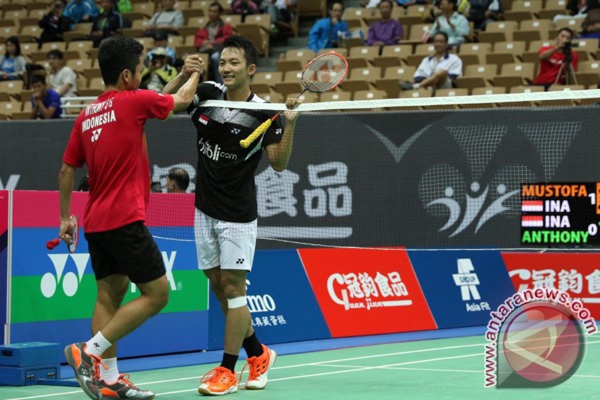 Ihsan ke semifinal Taiwan Terbuka