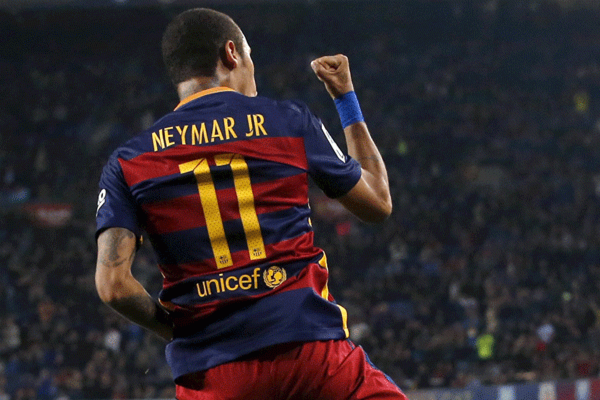 Neymar antar Barcelona kalahkan Manchester United 1-0