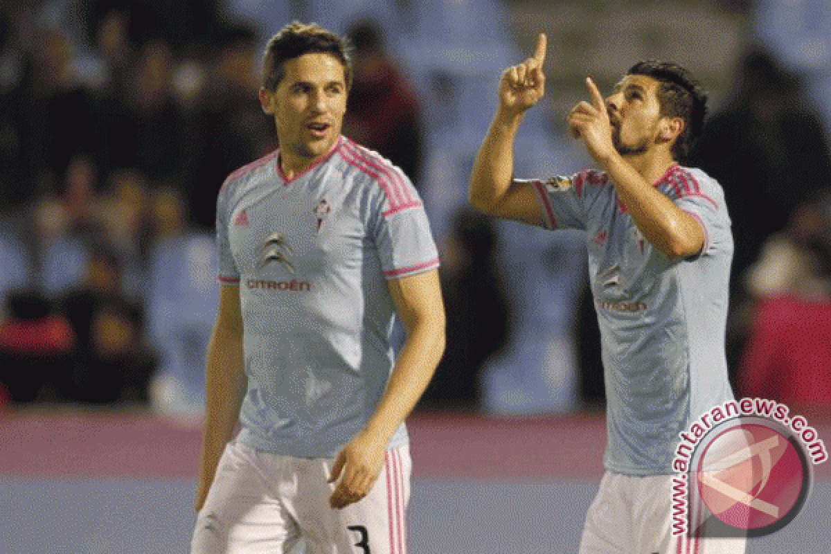 Celta permalukan Valencia 2-0 di Mestalla