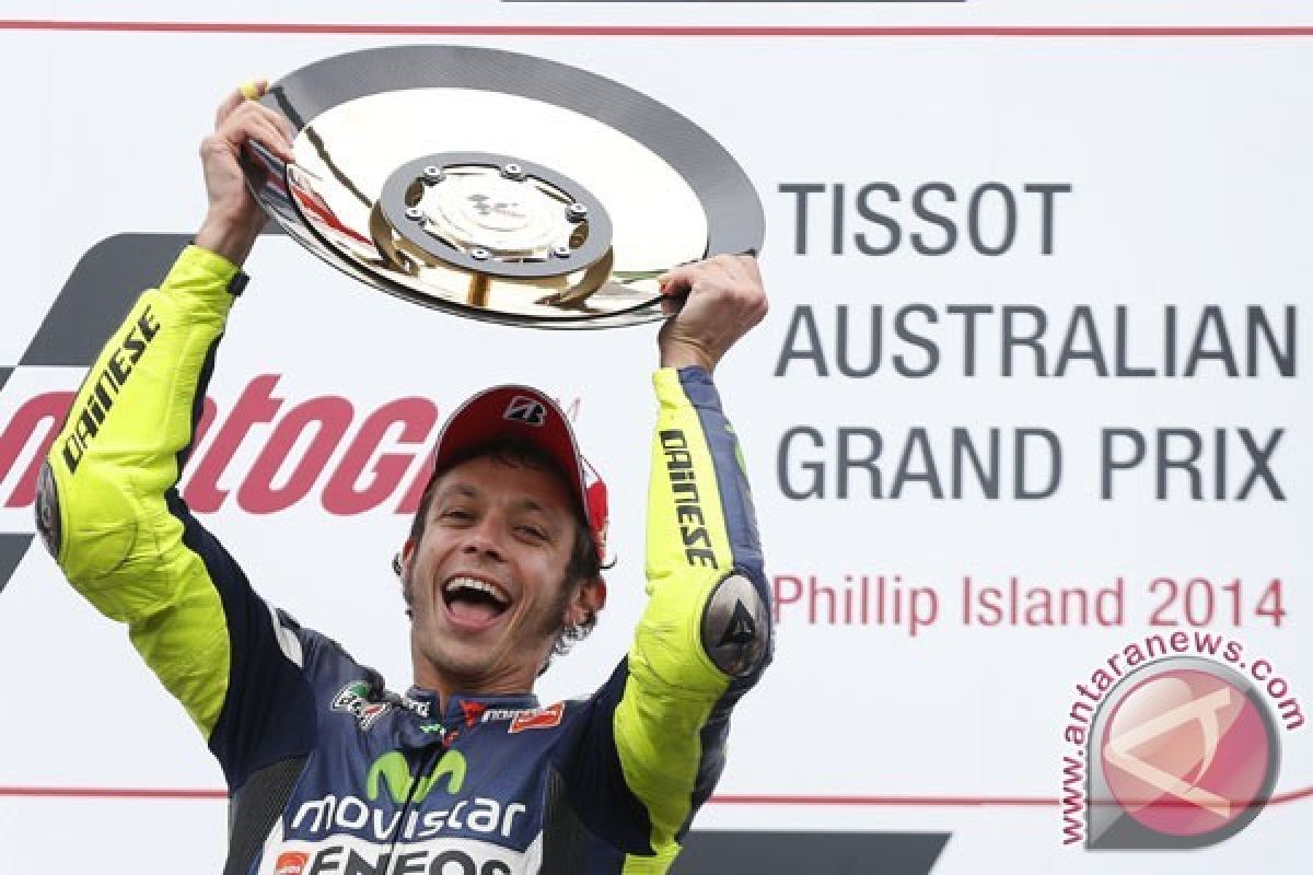 Rossi Teratas di Klasemen MotoGP