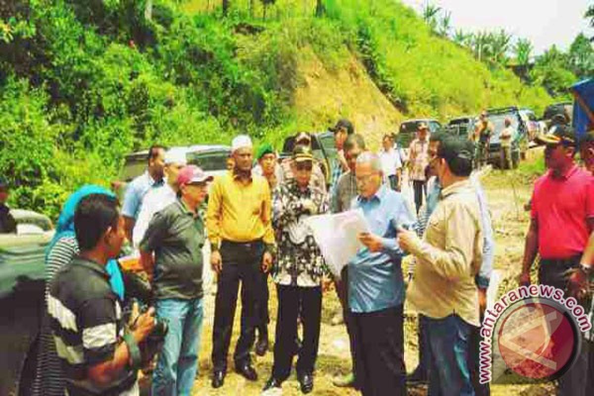 Gubernur Tinjau Sejumlah Proyek APBA di Aceh Timur