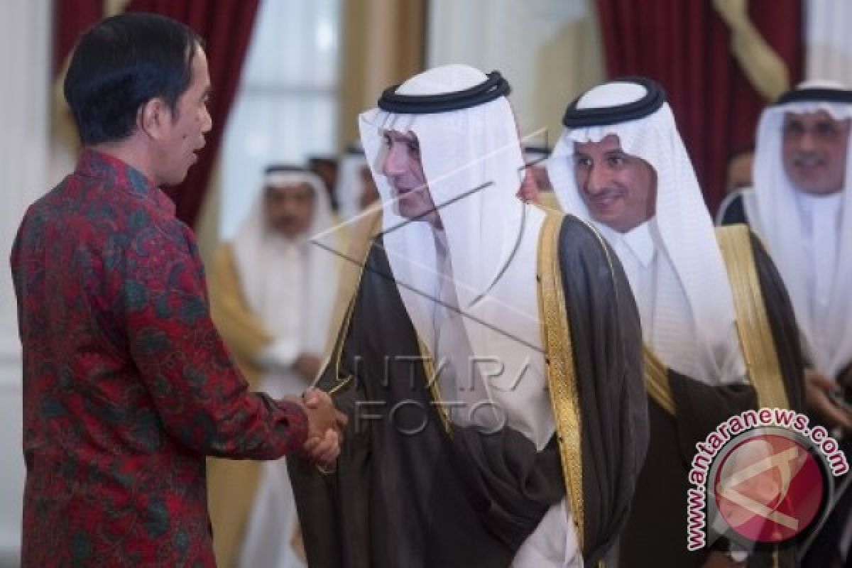 Presiden Terima Menlu Arab Saudi