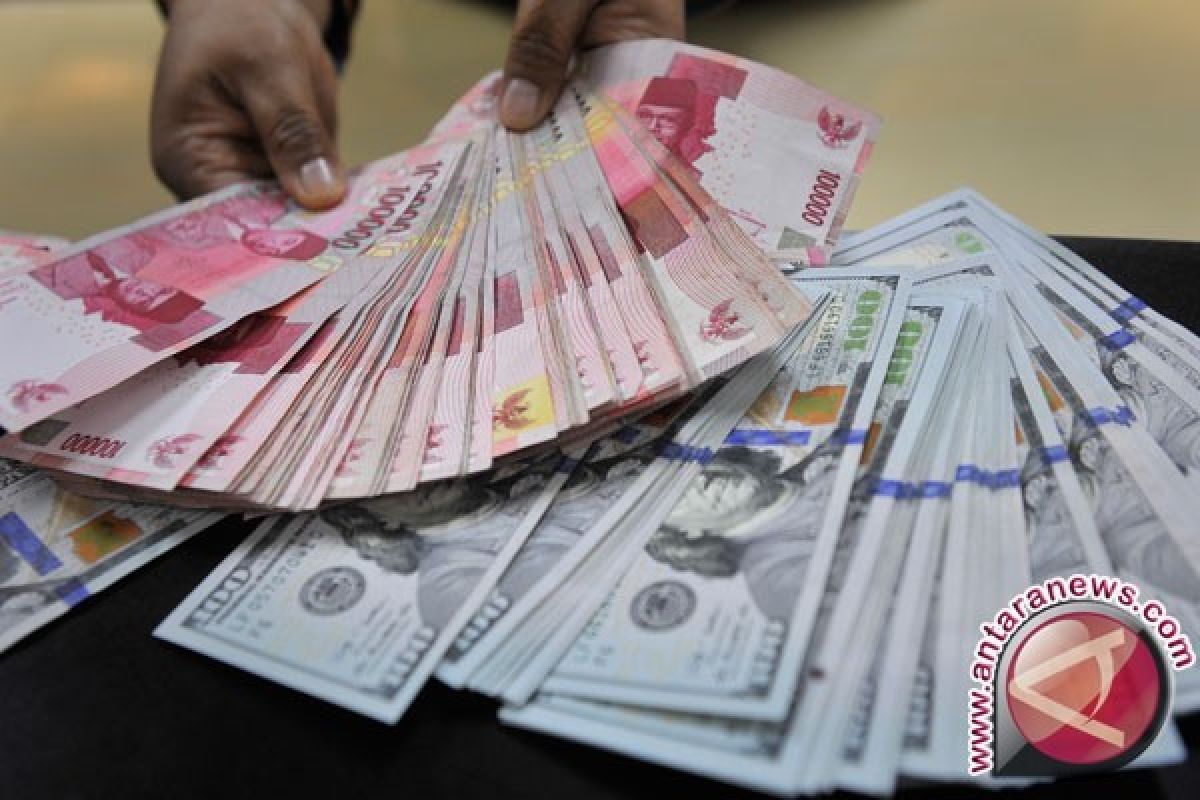 Rupiah rabu pagi menguat 13 poin