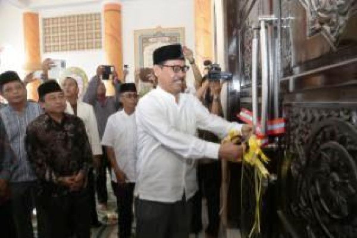 Sekda Resmikan Mesjid Peninggalan Pejuang Banten