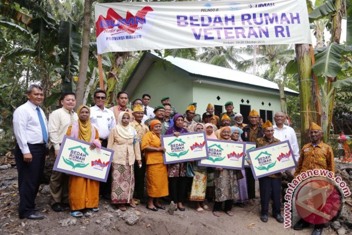 BUMN  Renovasi Rumah Veteran di Ambon