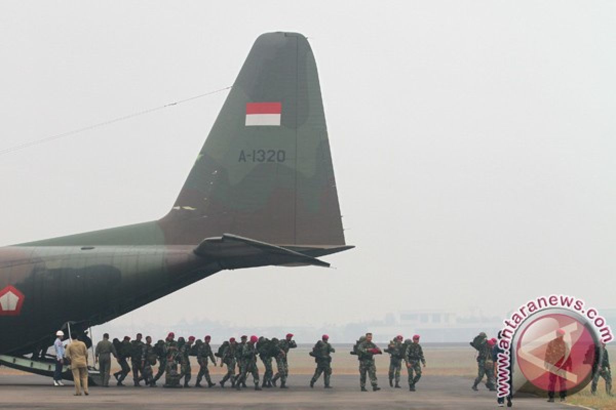Ratusan prajurit TNI siaga bantu atasi kebakaran lahan