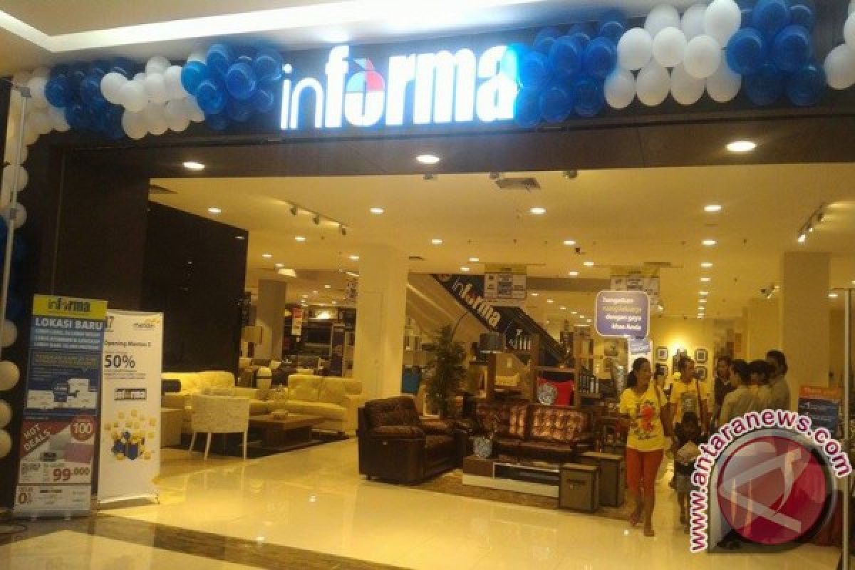 Informa Penuhi Kebutuhan Tinggi Furniture Warga Manado