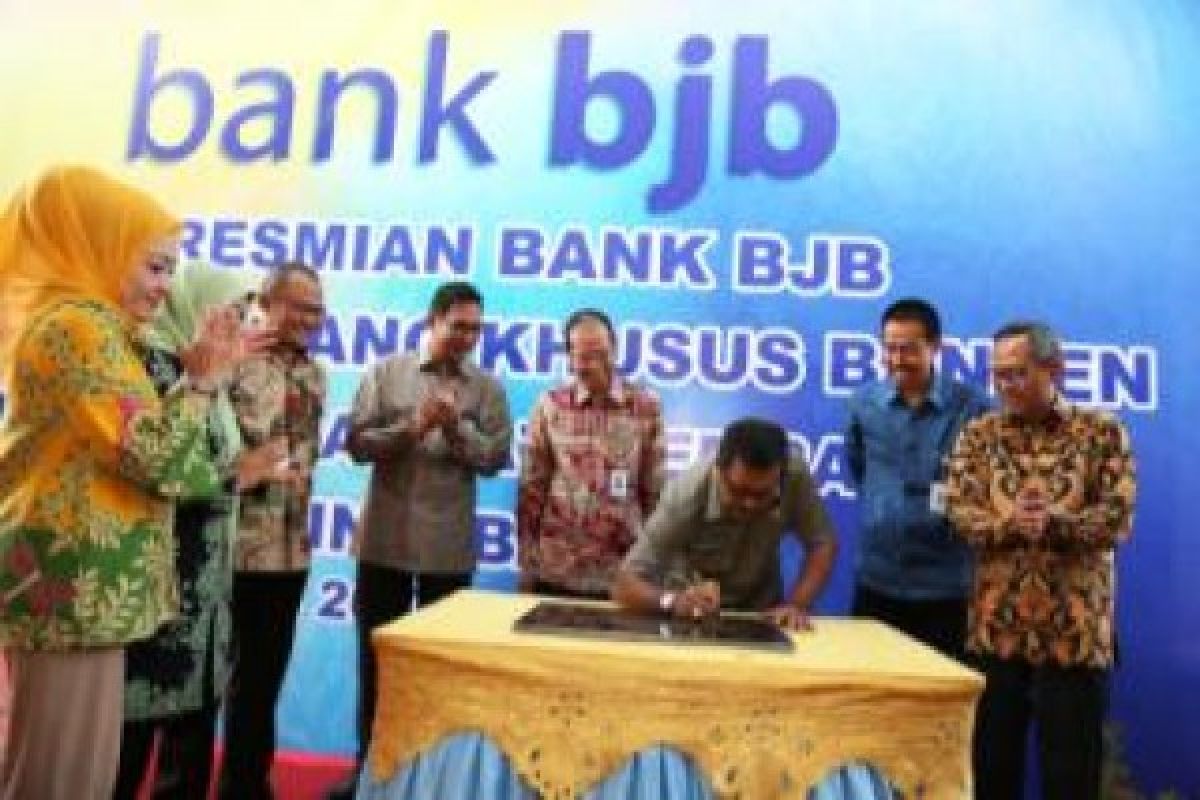 Gubernur Banten Resmikan Cabang Khusus Bank BJB Banten